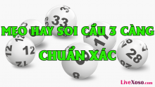 Mẹo soi cầu 3 càng miễn phí chuẩn xác và chắc thắng 100%