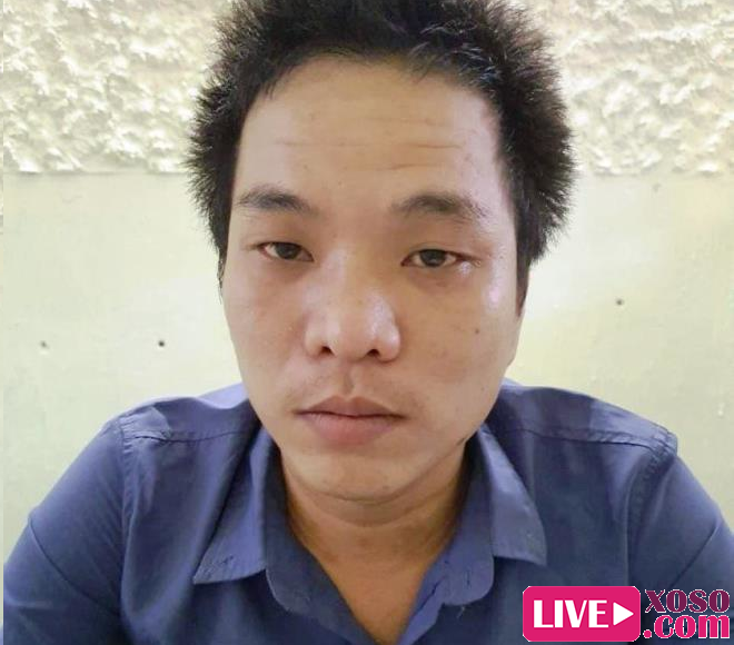 Đối tượng Dương Văn Tuấn tại cơ quan điều tra