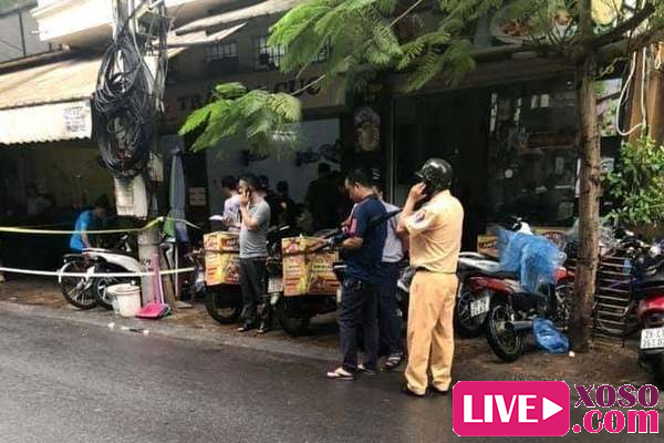 Công an phong tỏa hiện trường điều tra vụ nổ súng buổi sáng sớm ở Hải Phòng