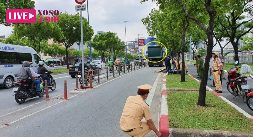 Hiện trường vụ tai nạn làm 1 người tử vong