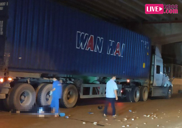Nam thanh niên chết thảm dưới bánh xe ngay khi va chạm