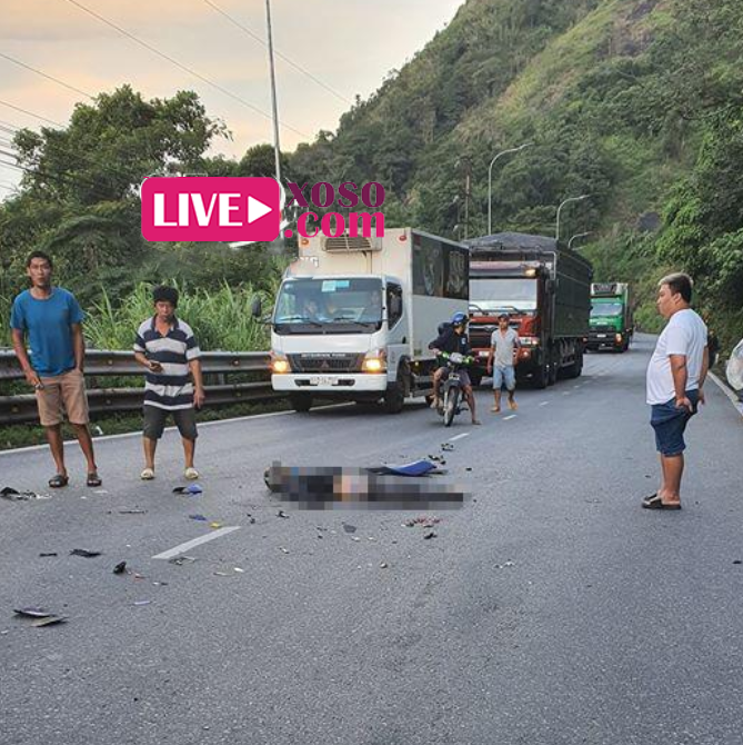Hiện trường vụ tai nạn thương tâm xảy ra ngày đèo Bảo Lộc