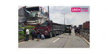 TP.HCM: Phong tỏa cầu vượt Thủ Đức 2 giờ sau tai nạn liên hoàn