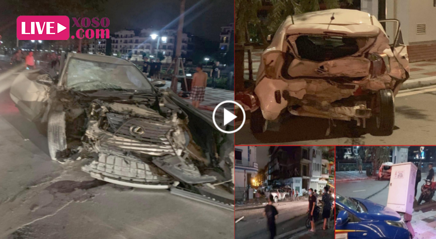 Xe Lexus phóng nhanh gây tai nạn liên hoàn, 1 người tử vong