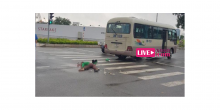 Hà Nội: Tài xế Grab tử vong do vượt đèn đỏ đâm vào xe chở công nhân