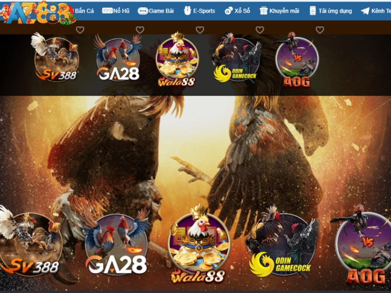Nhiều sảnh cược đá gà nổi bật liên kết với nhà cái 